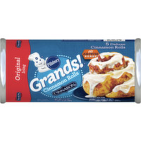 Pillsbury Cinnamon Rolls, Original Icing, Deluxe, 5 Each
