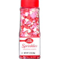 Betty Crocker Sprinkles, Valentine Hearts, 1.2 Ounce