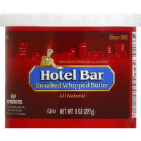 Hotel Bar Butter, Whipped, Unsalted, 8 Ounce