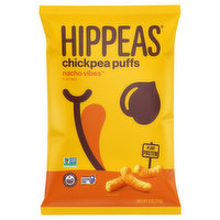 Hippeas Chickpea Puffs, Nacho Vibes Flavored, 4 Ounce