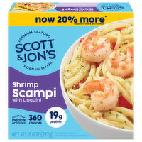 Scott & Jon's Shrimp Scampi, with Linguini, 9.6 Ounce