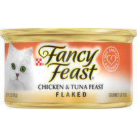 Fancy Feast Cat Food, Flaked, Chicken & Tuna Feast, Gourmet, 3 Ounce