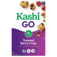 Kashi Go Cereal, Toasted Berry Crisp, 14 Ounce