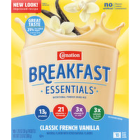 Carnation Nutritional Powder Drink Mix, Classic French Vanilla, 10 Each