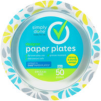 Simply Done Designer Paper Plates, 1 Each