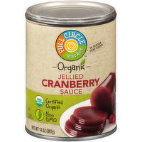 Full Circle Market Jellied Cranberry Sauce, 14 Ounce