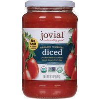 Jovial Tomatoes, Organic, Diced, 18.3 Ounce
