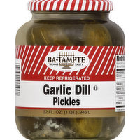 Ba-Tampte Pickles, Garlic Dill, 32 Ounce