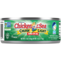 Chicken of the Sea Tuna, Chunk Light, 5 Ounce