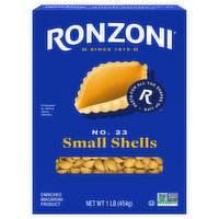 Ronzoni Shells, Small, No. 23, 1 Pound