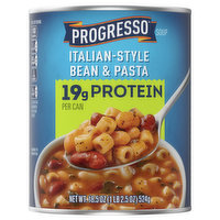 Progresso Soup, Bean & Pasta, Italian-Style, 18.5 Ounce