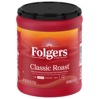 Folgers Coffee, Ground, Medium, Classic Roast, 9.6 Ounce