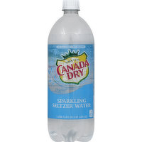 Canada Dry Seltzer Water, Sparkling, Original, 33.8 Ounce