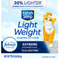 Fresh Step Clumping Cat Litter, Light Weight, Extreme, 15.4 Pound
