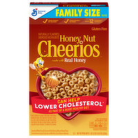 Cheerios Cereal, Honey Nut, Family Size, 18.8 Ounce