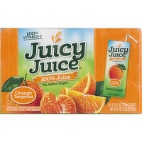 Juicy Juice 100% Juice, Orange Tangerine, 8 Pack, 8 Each