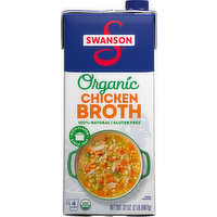 Swanson Broth, Organic, Chicken, 32 Ounce