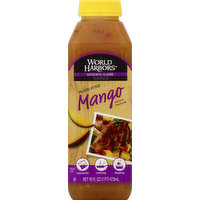 World Harbors Sauce & Marinade, Island Style Mango, 16 Ounce