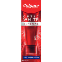 Colgate Toothpaste, Anticavity Fluoride, High Impact White, Renewal, 3 Ounce