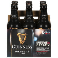 Guinness Beer, Draught Stout, 6 Each