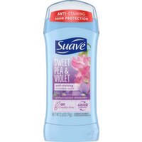 Suave Antiperspirant Deodorant, Sweet Pea & Violet, Invisible Solid, 2.6 Ounce