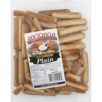 Angonoas Breadsticks, Deli-Style, Plain, 8 Ounce