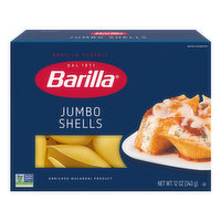 Barilla Jumbo Shells, Classic, 12 Ounce