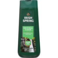Irish Spring Moisturizing Face + Body Wash, Original Clean, 20 Fluid ounce