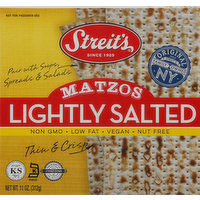 Streit's Matzos, Lightly Salted, 11 Ounce