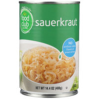 Food Club Sauerkraut, 14.4 Ounce