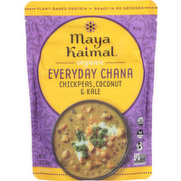 Maya Kaimal Everyday Chana, Organic, Chickpeas, Coconut & Kale, Mild, 10 Ounce