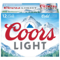 Coors Light Beer, 12 Each