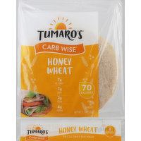 Tumaro's Wraps, Honey Wheat, 8 Each