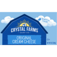 Crystal Farms Cream Cheese, Original, 8 Ounce