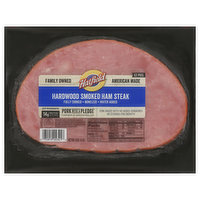 Hatfield Ham Steak, Hardwood Smoked, Boneless, 8 Ounce