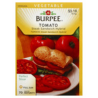 Burpee Seeds, Tomato, Steak Sandwich Hybrid, 45 Milligram