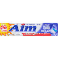 Aim Toothpaste, Cool Mint, Gel, Value Pack, 5.5 Ounce