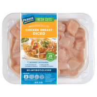 Perdue Chicken Breast, Diced, 1.25 Pound