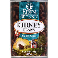 Eden Kidney Beans, No Salt Added, 15 Ounce