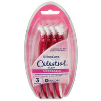 TopCare Celestial, Disposable Razor, 1 Each