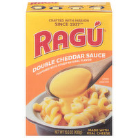 Ragu Sauce, Double Cheddar, 15.5 Ounce