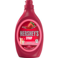 Hershey's Syrup, Fat Free, Strawberry, 22 Ounce