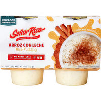 Senor Rico Rice Pudding, Arroz Con Leche, 4 Each