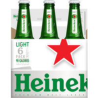 Heineken Beer, Light, 6 Pack, 6 Each