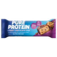 Pure Protein Bar, Gluten Free, Chewy Chocolate Chip, 1.76 Ounce