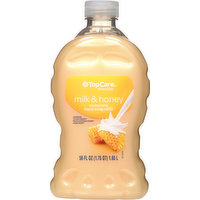 TopCare Hand Soap Refill, Moisturizing, Milk & Honey, 56 Fluid ounce