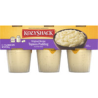 Kozy Shack Tapioca Pudding, Gluten Free, Original Recipe, 6 Each