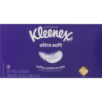 Kleenex Tissues, 3-Ply, 120 Each