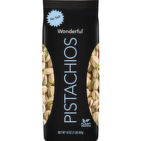 Wonderful Pistachios Pistachios, No Salt, 16 Ounce