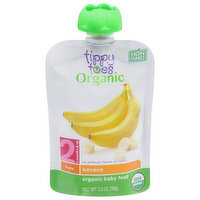 Tippy Toes Baby Food, Banana, 2 (6 Months & Up), 3.5 Ounce